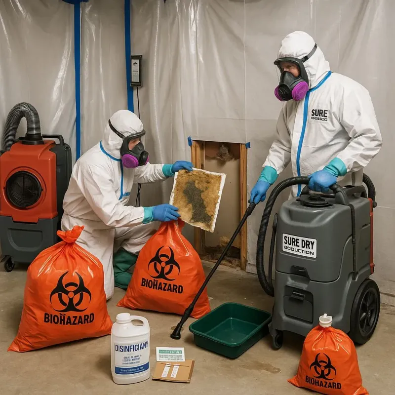 Contaminated Water Handling Protocols process in Live Oak, TX